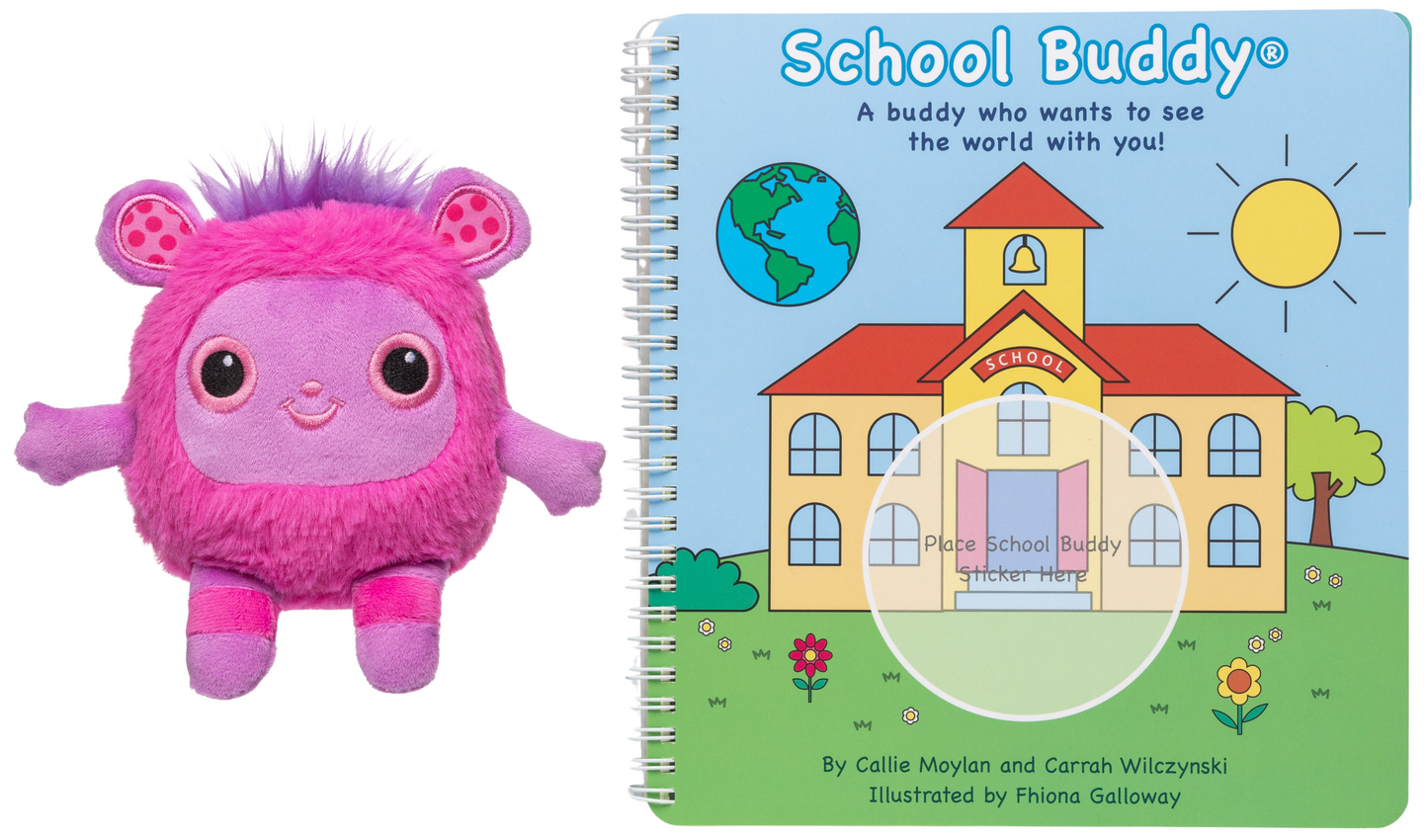 School Buddy Stuffie & Activity Keepsake Book